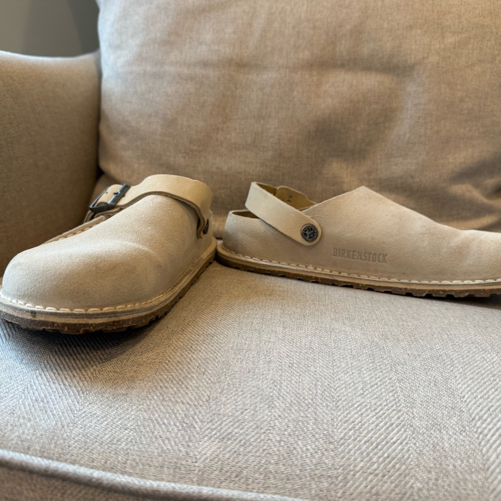 EUC Birkenstock Lutry Premium Suede, size 37